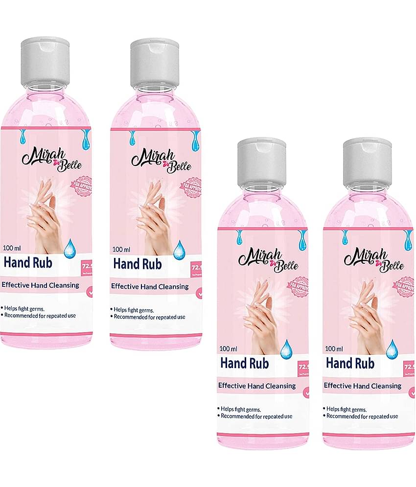 Mirah Belle - Hand Sanitizer Gel 100 mL (Pack of 4)