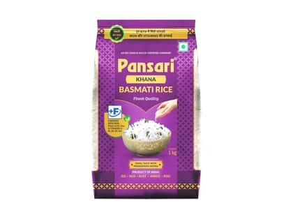 Pansari Khana Khazana Basmati Rice - 1 Kilogram
