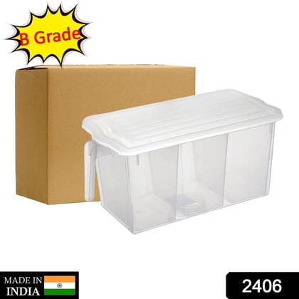Refrigerator Organizer Fresh-Keeping Box Case Kitchen Storage Box