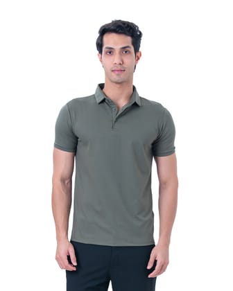 Cardinal Polo Twill-Exotic Olive / XS