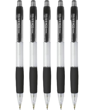 Penac CCH-3 Mech. Pencil black 0,5 mm PACK OF 5