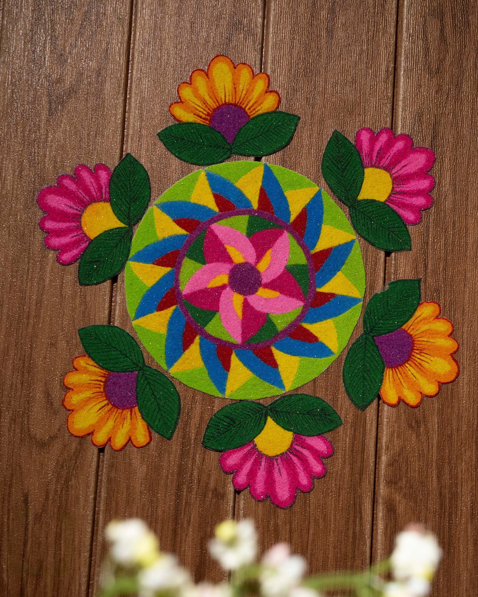 Ready To Use Rangoli 1 Set Each