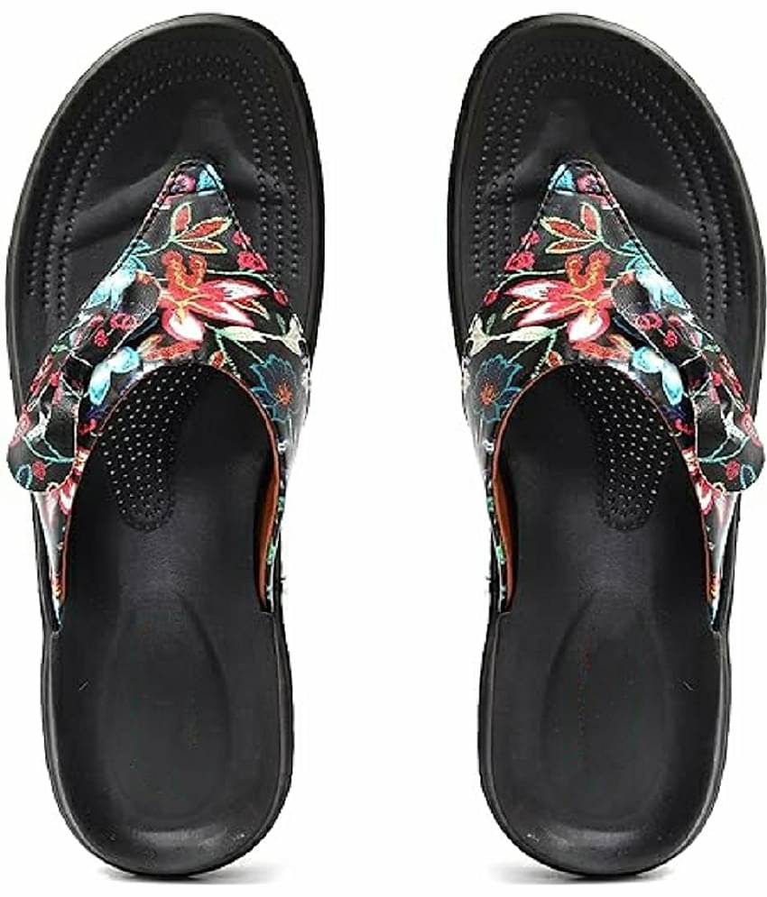 Onbeat Black Women's Slipper