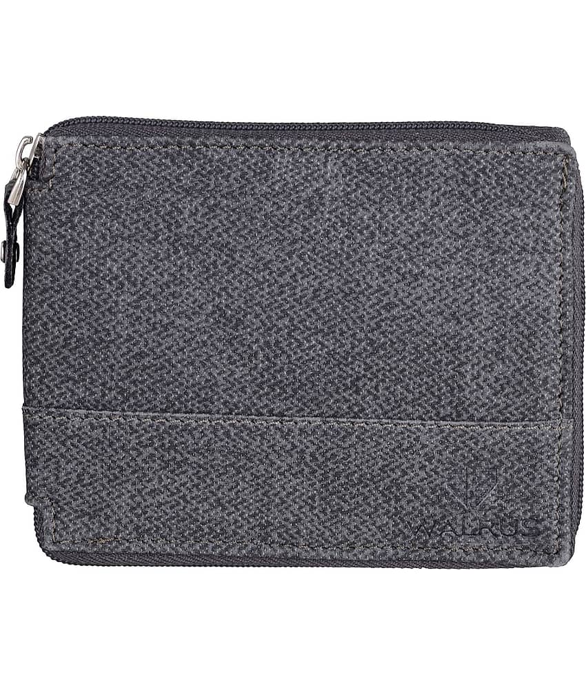 Walrus - Brown Faux Leather Men's Regular Wallet ( Pack of 1 )