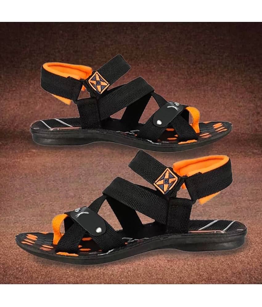 Kzaara - Orange Men's Sandals