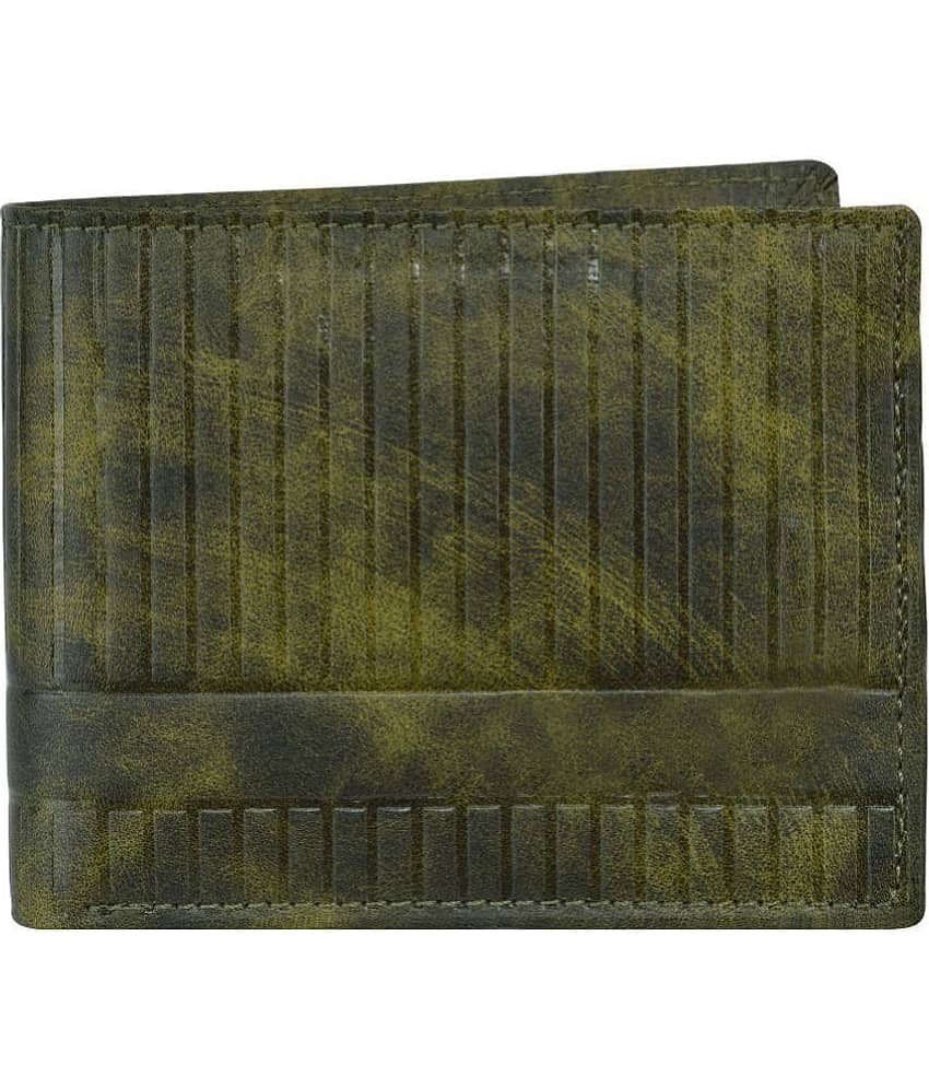 GEEO - Black Faux Leather Men's Regular Wallet ( Pack of 1 )