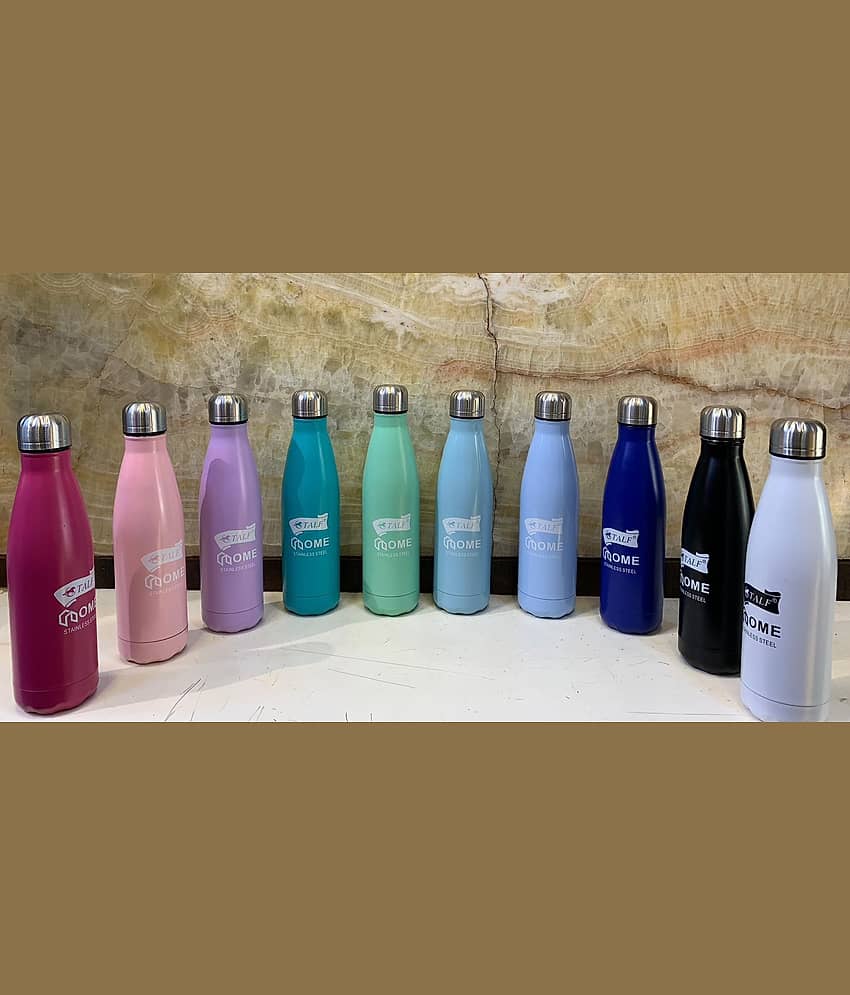 BD 500ml Insulated Stainless Steel Water Bottle Multicolour Steel Water Bottle 500 mL ( Set of 1 )