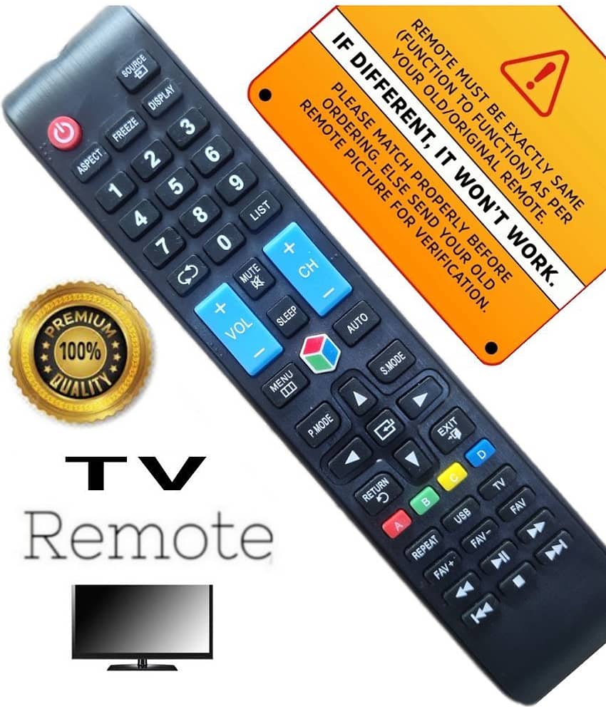 SUGNESH Old TvR-12 TV Remote Compatible with china assemble/mitsonic Smart