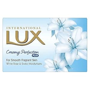 LUX International Creamy White Soap Bar, 125 g