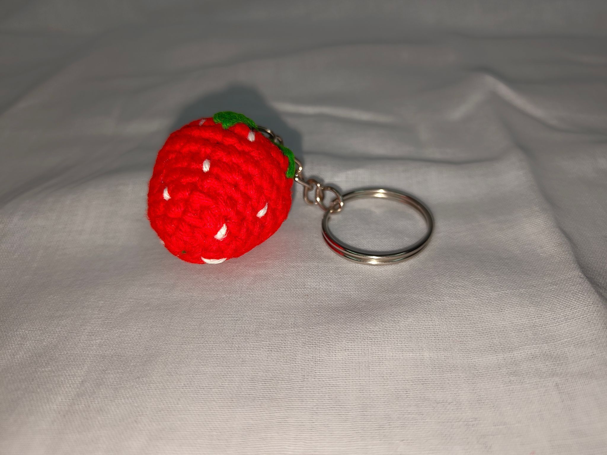 Cute Strawberry Keychain