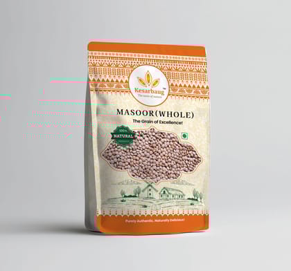 Kesarbaug Masoor Dal (Whole), 250 gm