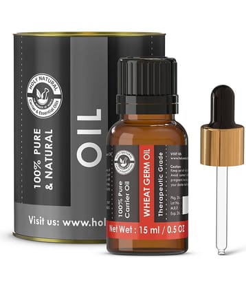 Holy Natural - Wheat Germ Carrier Oil Essential Oil 15 mL (Pack of 1)