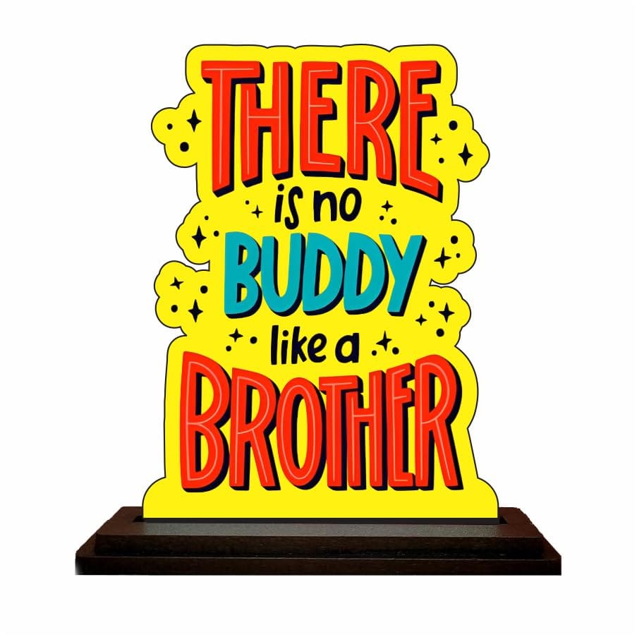 THE MAGICAL GIFTS  THERE IS NO BUDDY LIKE A BROTHER Table top frame for you brother like buddy | 8x8