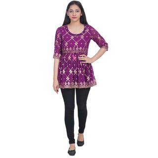 Goergette Printed Top