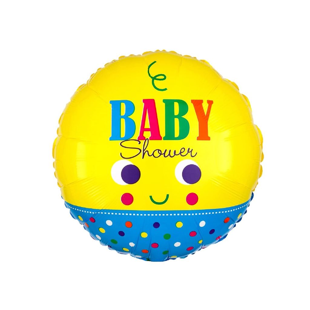 Baby Face Baby Shower Balloons 21" S70-1PC - Party and Festive Needs | Buy online on ZillyBuy