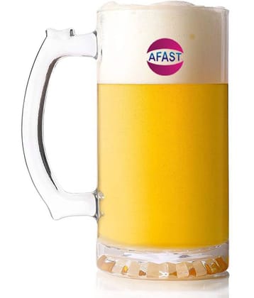 Somil Beer Mug Glass,  450 ML - (Pack Of 1)