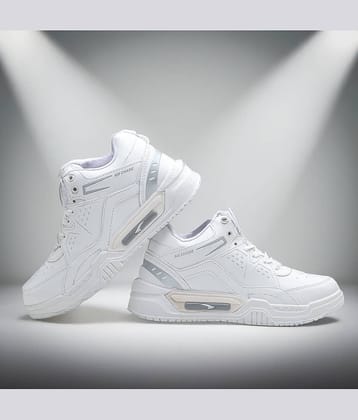 ASIAN SHADOW-11 White Men's Sneakers