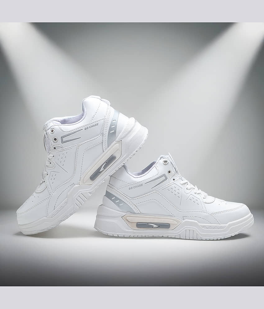 ASIAN SHADOW-11 White Men's Sneakers