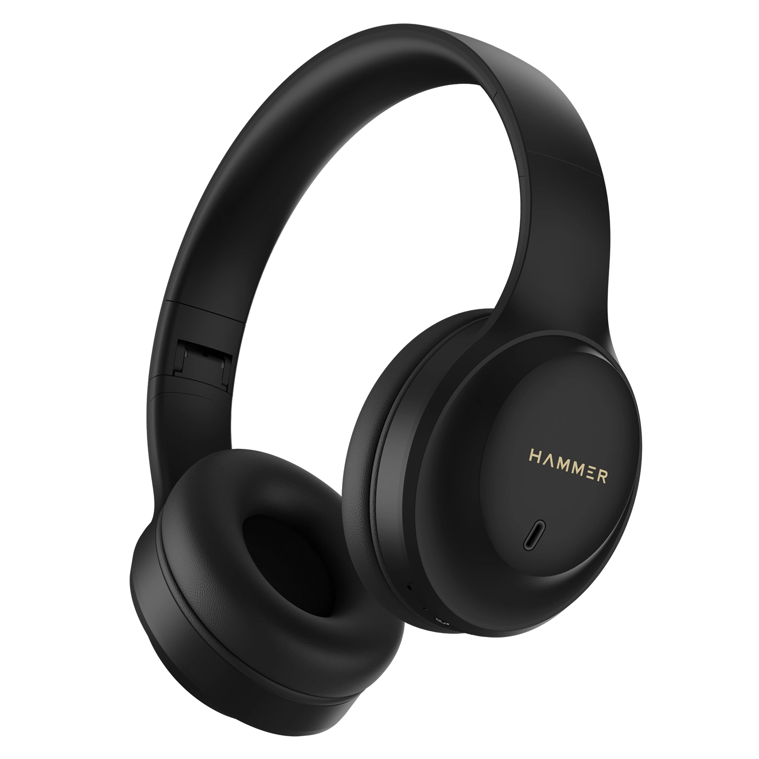 Hammer Vibe ENC Bluetooth Gaming Headphone Long Play Time Hammer Vibe ENC Bluetooth Gaming Headphone Long Play Time - Black