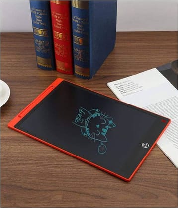 Samyu, 8.5 Inch LCD Writing Tab Screen Tablet Drawing Board Digital Portable for Kids & Adults LCD Writing Pad (RED)