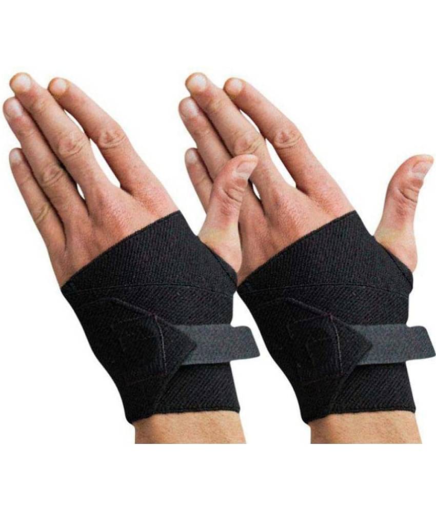 Thumb & Wrist Support Wrap Brace Binder Stabilizer for Men & Women Gym Workout Sports Hand Injuries Warmer Band, Pain Relief