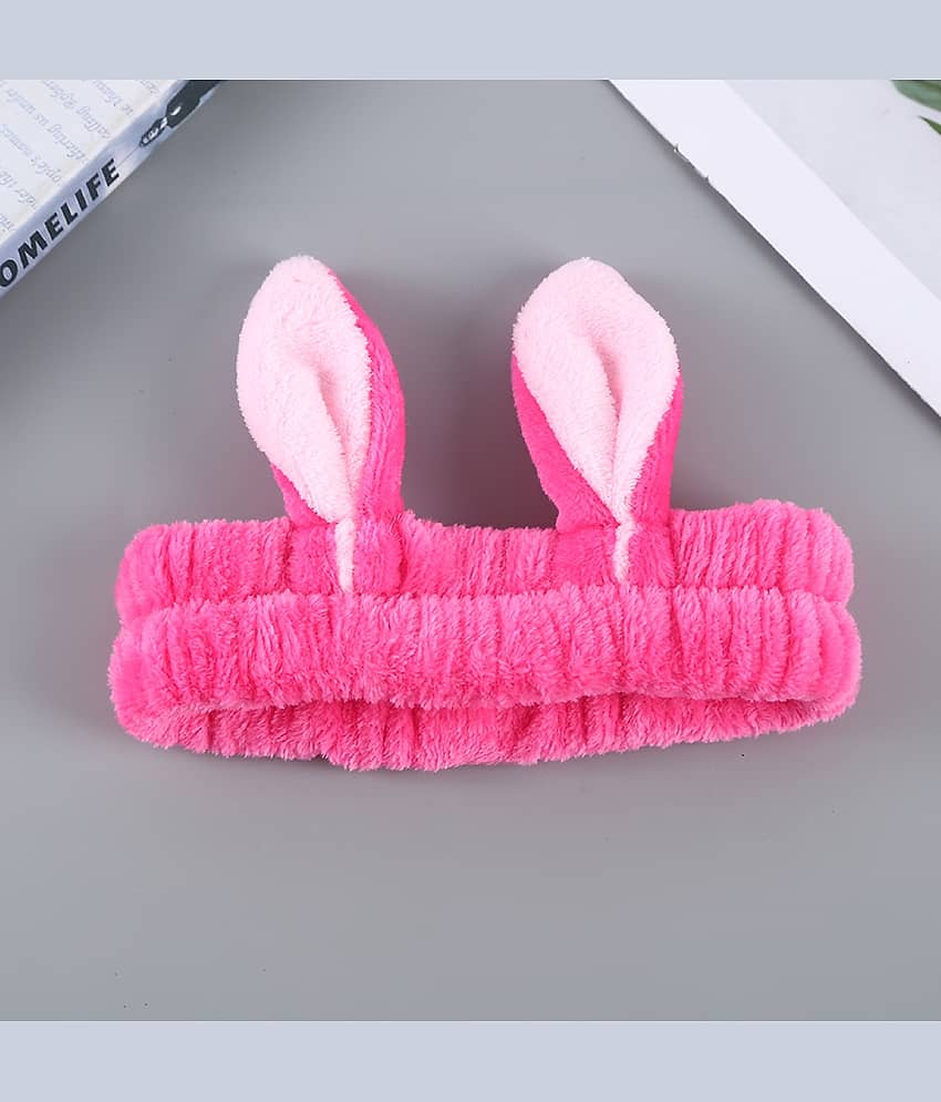 Infispace Pink Women's Hair Band ( Pack of 1 )