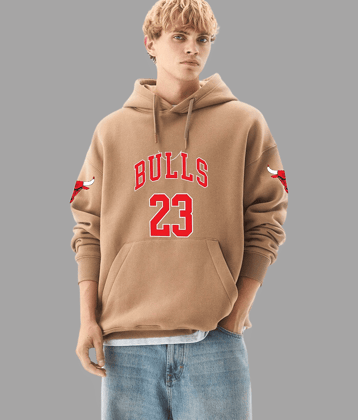 Forbro Fleece Hooded Men's Sweatshirt - Beige ( Pack of 1 )