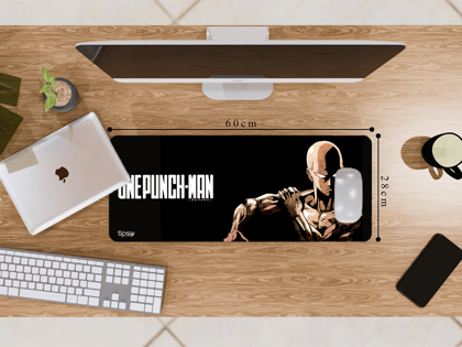 "ONE PUNCH MAN-anime" Gaming Mousepad- Elevate Your Gaming Experience-Medium (28CM x 60CM)
