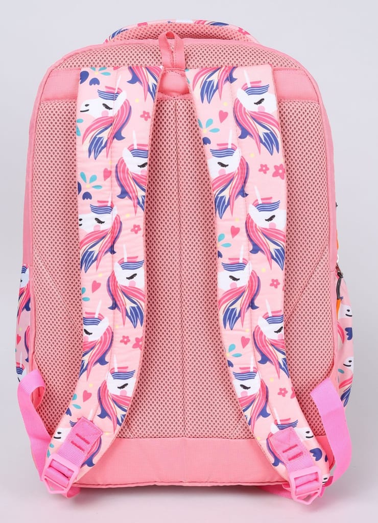 PB Pearlbags LARSEN 21L Printed Casual Backpack,3 Compartment,Premium Fabric,Water Resistant Anti Theft,School & College Bag for Boys and Girls,Office & Travel Bag for Men and Women,46X31X15 Cms