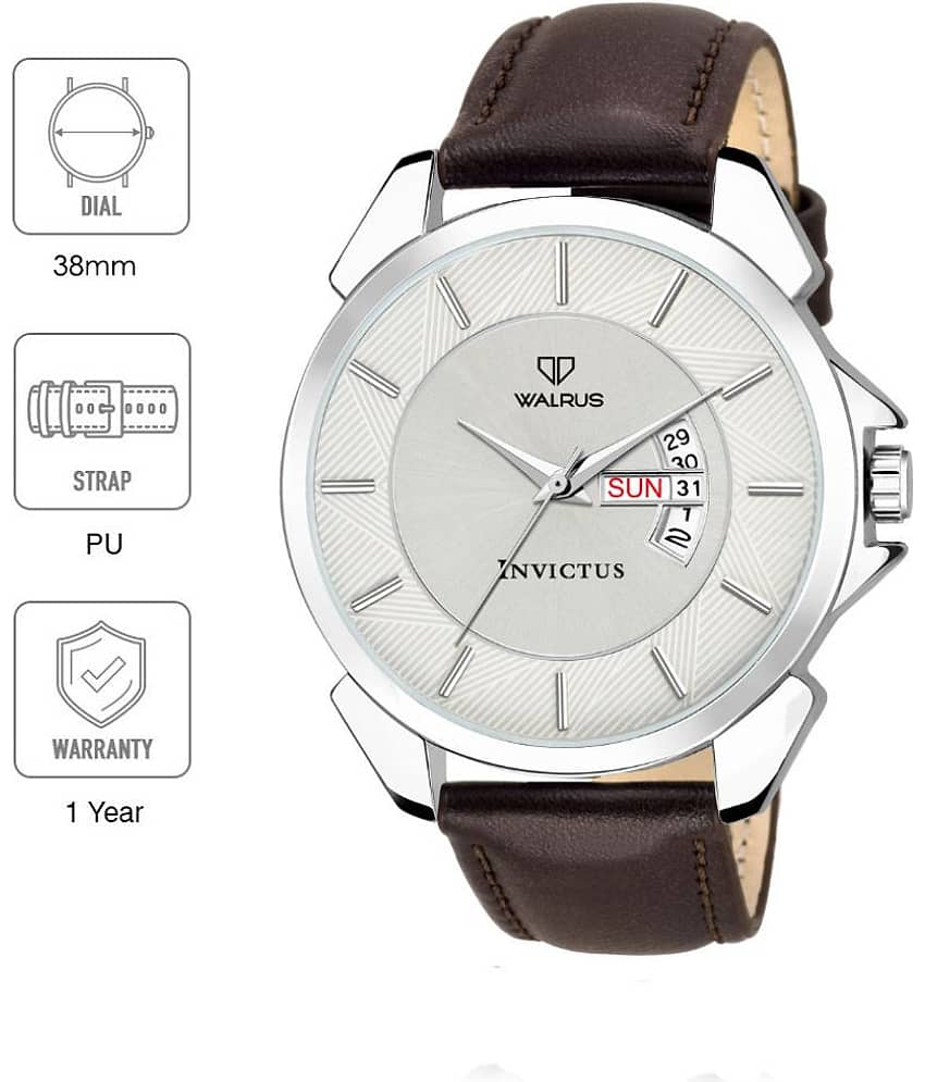 Walrus WWM-INC-X-010907 Leather Analog Men's Watch