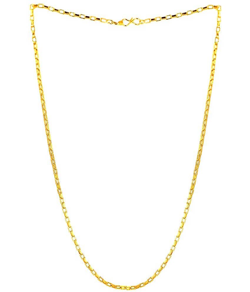 JIPPA Gold Plated Chain ( Set of 1 )