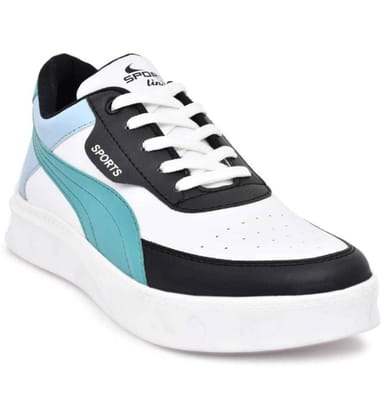 Mens Casual Synthetic Lace-ups Casual Shoes Size 7 (White)