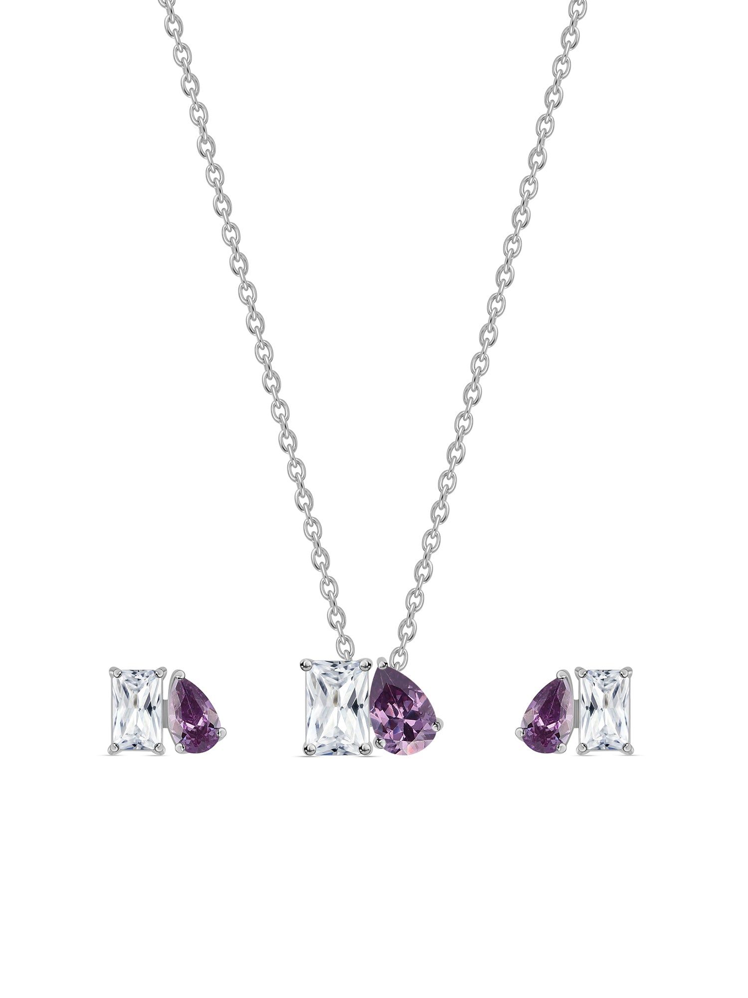 Togetherness Toi Et Moi Amethyst Set