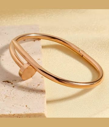 FASHION FRILL Rose Gold Bracelet ( Pack of 1 )