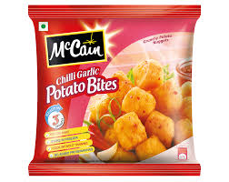 MCCAIN CHILLI GARLIC POTATO BITES 504GM
