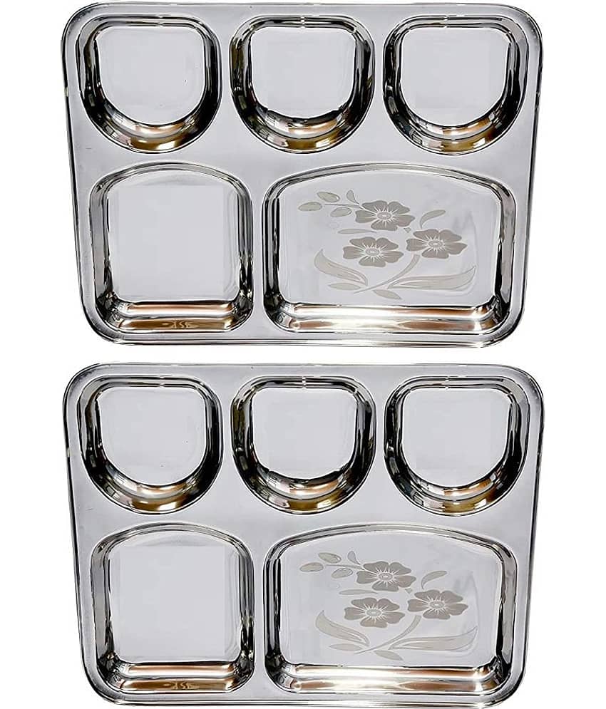 SAGER 2 Pcs Stainless Steel Partition Plate