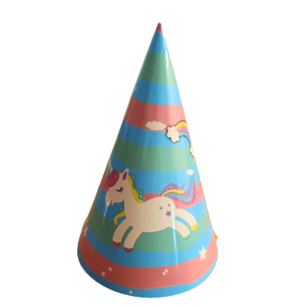 Rainbow Unicorn Hats - 10PC - Party and Festive Needs | Buy online on ZillyBuy