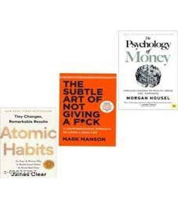 The Psychology Of Money , The Subtle Art Of Giving And Atomic Habits