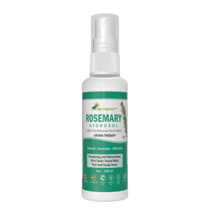 Rosemary Hydrosol 100ml | 100% Pure Floral Water | Natural Hair Toner | Helps Hair Growth