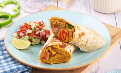 Mini Crunchy Aloo Wrap