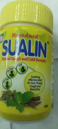 Hamdard Sualin Natural cough and cold remedy capsules 