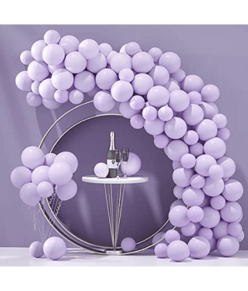 Jolly Party  Pastel Purple   Balloons Latex Party Balloons (Pack Of 50pc)