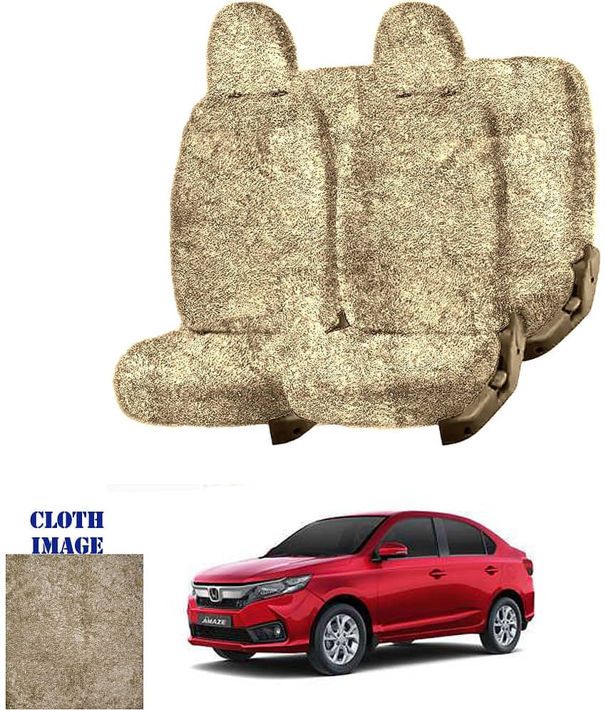 Honda Amaze Beige 5 Seater Car Seat Cover
