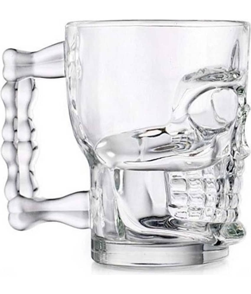Afast Beer Mug Glass,  500 ML - (Pack Of 1)