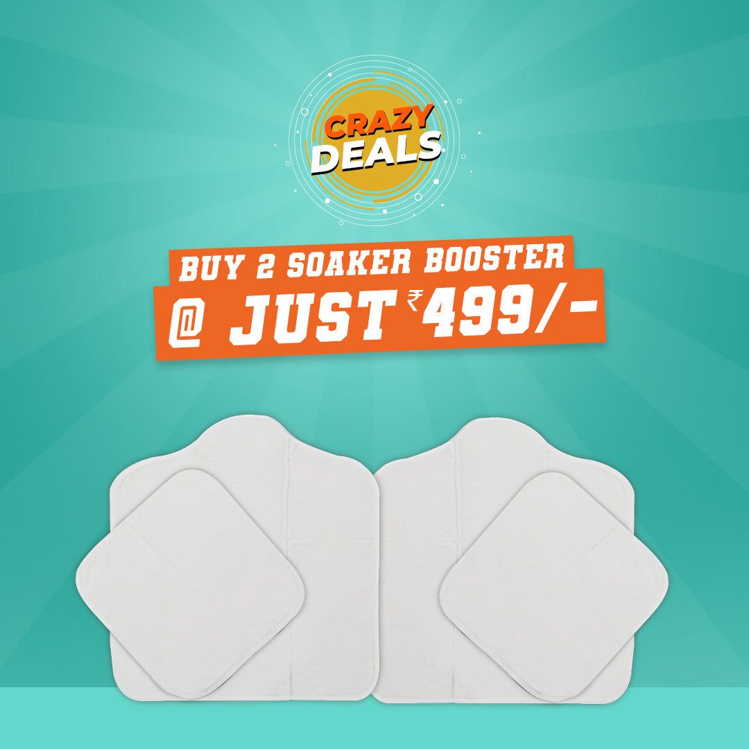 CRAZY DEAL - Buy 2 Soaker Booster For New Age Diaper @ Rs 499/-