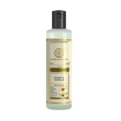 Khadi Natural Honey & Vanilla Hair Conditioner - 210ml Khadi Natural Honey & Vanilla Hair Conditioner - 210ml