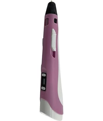 Freedy 3D Printing Pen with LCD Display & FREE 3 ,1.75 mm,10 Metre Set of 1 Digital Pen  (Ink Color - Multicolor)