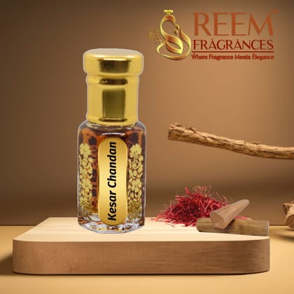 Reem Fragrances Combo Attar Pack -- Kesar Chandan & Mogra