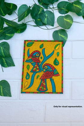Dbeautify's MDF DIY Traditional Painting Birds on Tree