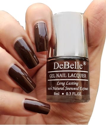 DeBelle Cocoa Harvest Glossy Nail Polish 8 ( Pack of 1 )